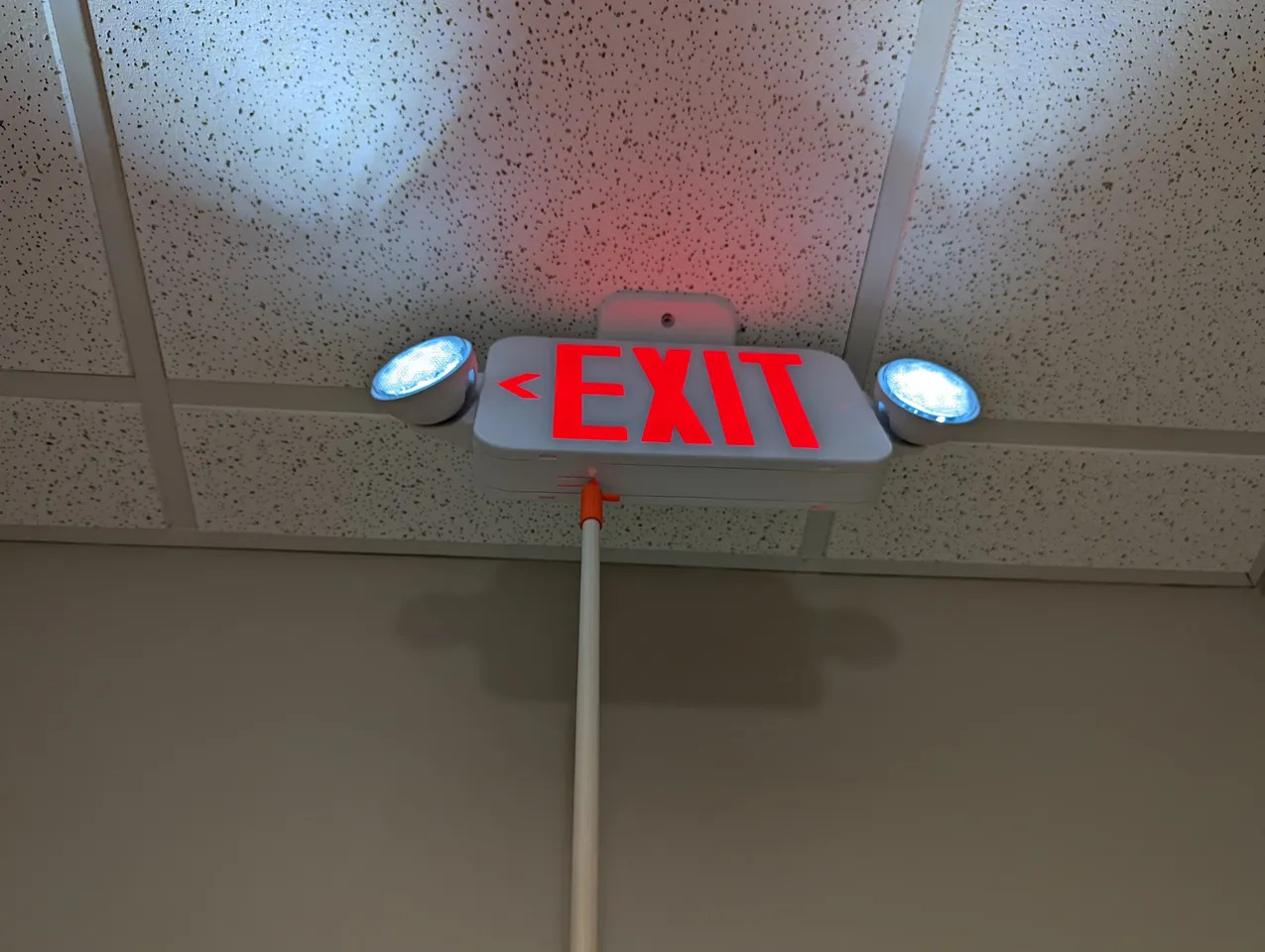 Emergency lighting testing in Leeds