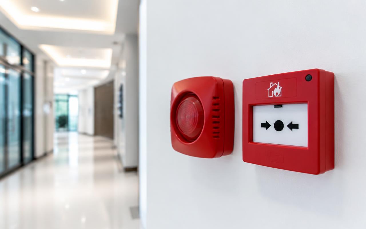 Fire alarm testing in Leeds